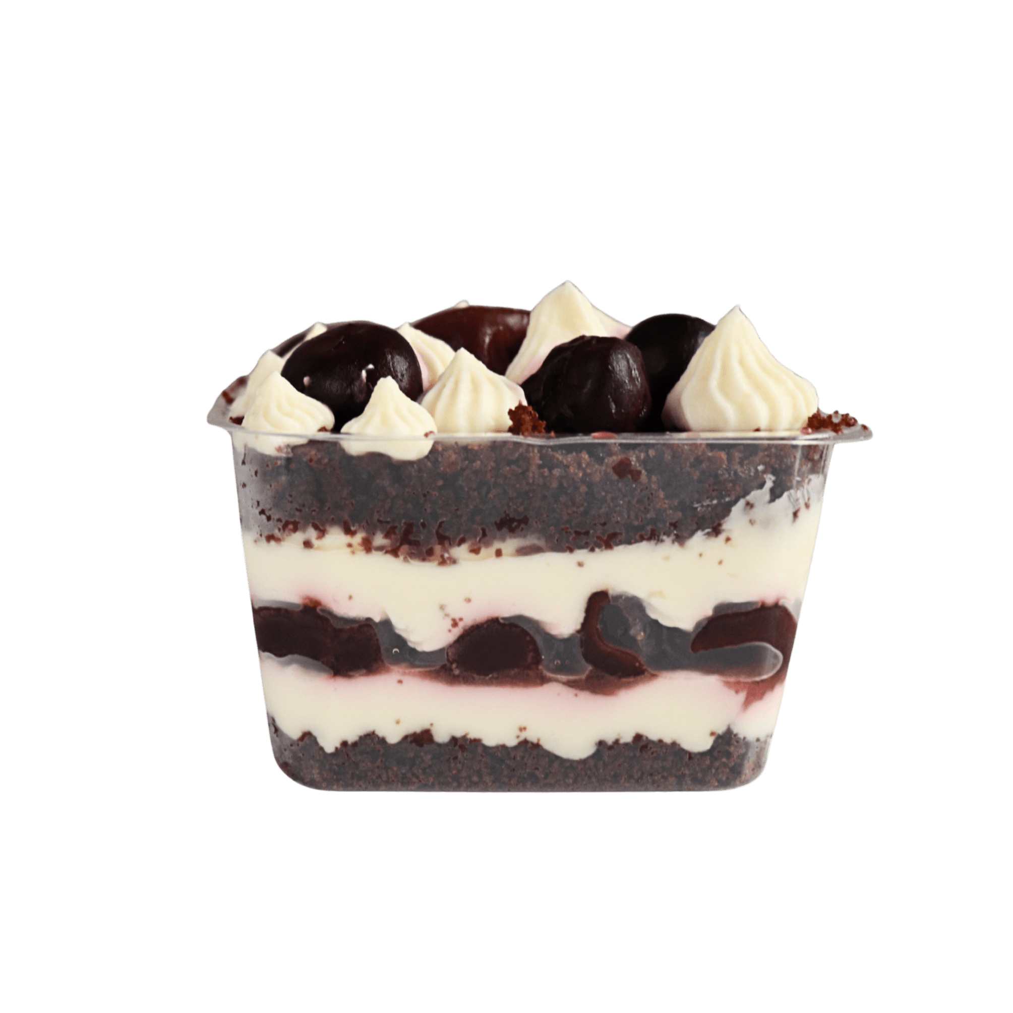 4 Mini Black Forest Layered Cake Edinburgh — Rich Chocolate, Fresh Cherries & Homemade Quality