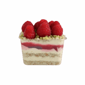 4 Pistachio–Raspberry Mini Layered Cakes | Pistachio–Raspberry Homemade Cakes in Edinburgh Box of 4